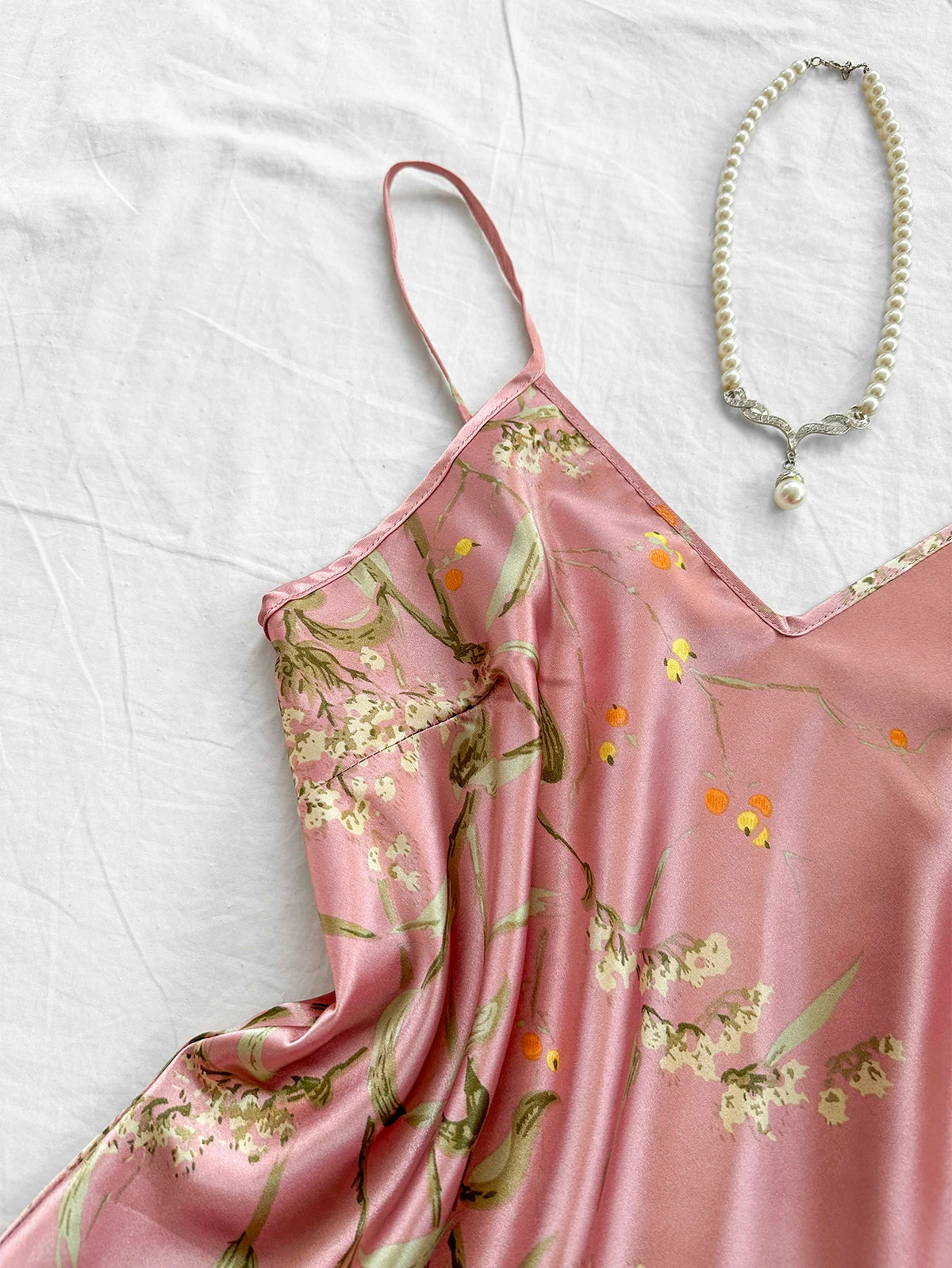 Elegant Breathable Women's Sexy Printed Sleep Wear Set